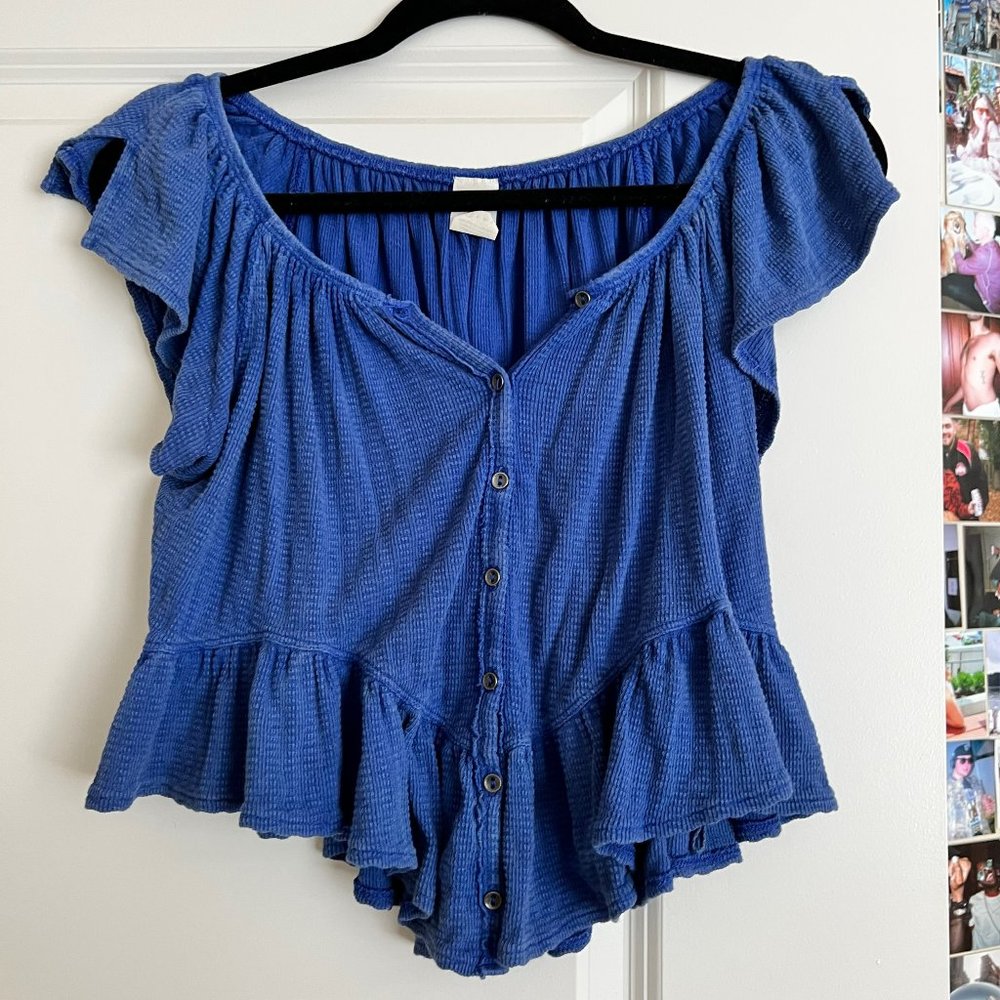 Free People Small Knit Top